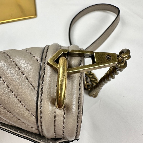 Rebecca Minkoff Purse - Chevron Quilted Love Crossbody Bag - Picture 10 of 16